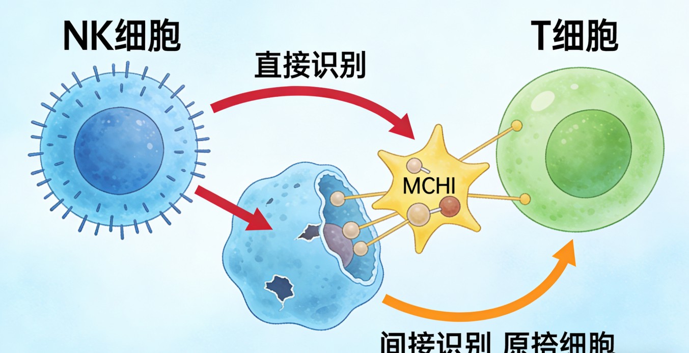 NK細(xì)胞的“雙重識別”機制